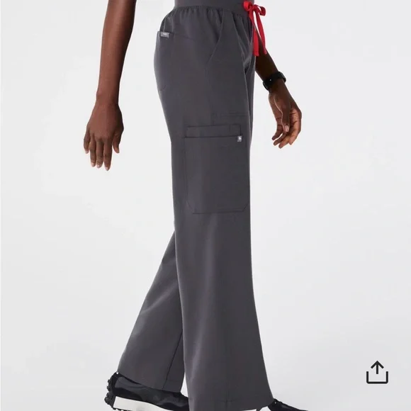 Figs High-Waisted Isabel wide leg pants - Picture 2 of 6